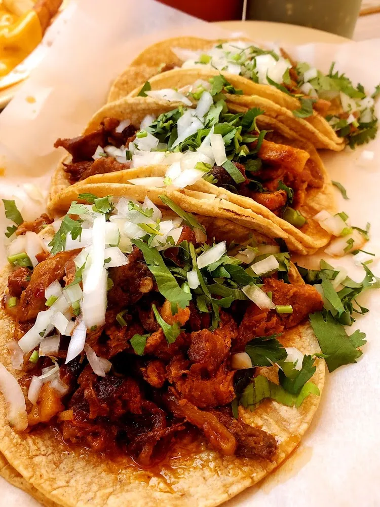 Pastor Marinated Pork Tacos