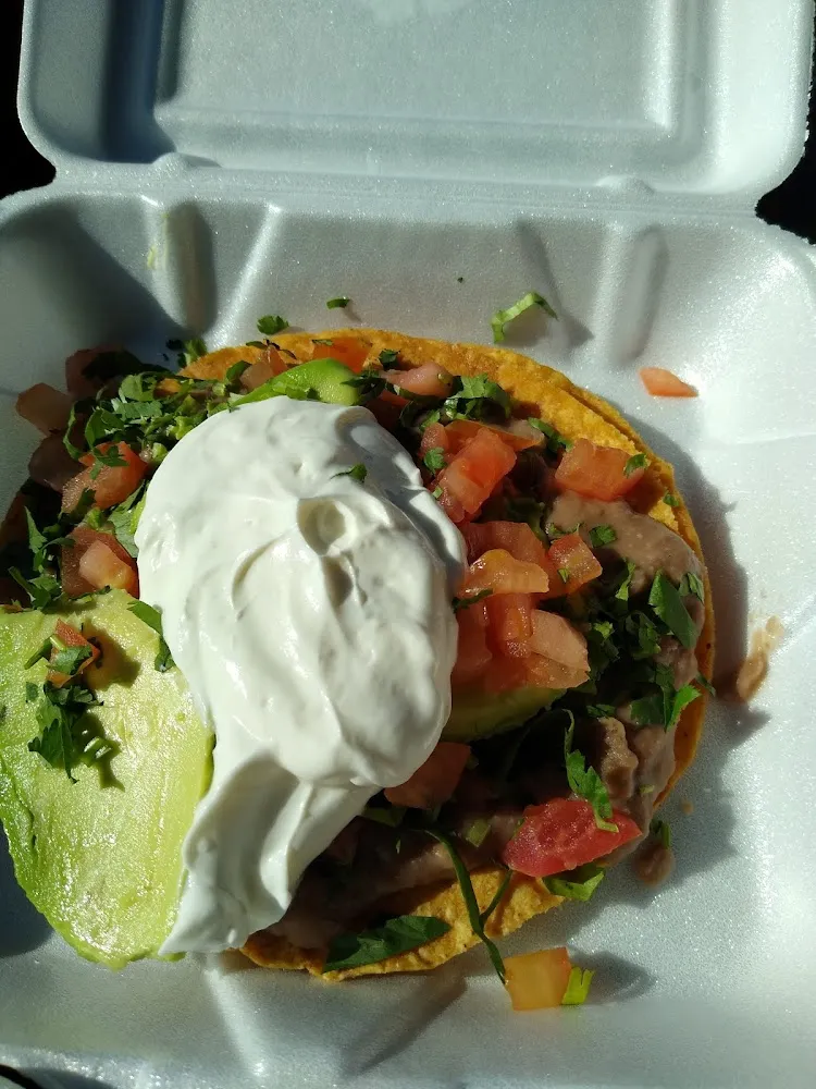 Vegetarian Tostadas